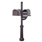 Scc1008-spk592dbl-blk-lb998 Special Lite Products Company Classic Curbside Mailboxes With 092776130531