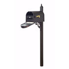 Scc1008-spk651-blk-lb998 Special Lite Products Company Classic Curbside Mailbox With 092776130746