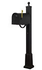 Scc1008-spk710-wrb3-blk-lb998 Special Lite Products Classic Curbside Locking Mailbox With 092776131699