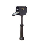 Scc2008-spk590-blk-lb998 Special Lite Products Company Classic Curbside Mailbox With 092776129481