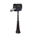Scc2008-spk591db-blk-lb998 Special Lite Products Company Classic Curbside Mailbox With 092776130043