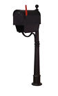 Scf2003-spk600-blk Special Lite Products Floral Curbside Mailbox With Ashland 092776132078