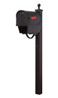 Scf2003-spk700-wrb3-blk-lb998 Special Lite Products Floral Curbside Locking Mailbox With 092776132504
