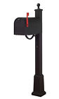 Sch1016s-spk700-wrb3-blk Special Lite Products Titan Steel Curbside Mailbox With 092776132535