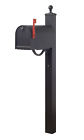 Sch1016s-spk710-blk Special Lite Products Titan Steel Curbside Mailbox With 092776131286