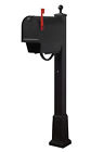 Sch2016a-spk710-wrb3-blk Special Lite Products Titan Aluminum Curbside Mailbox With 092776131774