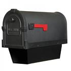 Scs-2014-blk Savannah Curbside Mailbox With Paper Tube-black 092776874084