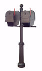 Scs2014-spk592dbl-blk Special Lite Products Savannah Curbside Mailboxes With Fresno 092776130579