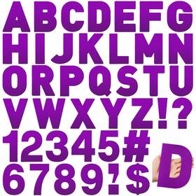 Seajan B0clnjkz6p 184 Pcs Large Vinyl Letter Sticker 6 Big Alphabet Number And Symbol