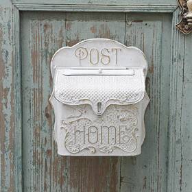 Sjha1513 Senjchicwd Vintage Wall Mount Mailbox For Outside Metal Decor Mailboxes Antique Style