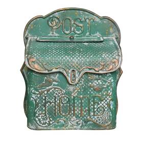 Sjha1550 Senjchicwd Vintage Wall Mount Mailbox For Outside Metal Decor Mailboxes Antiq