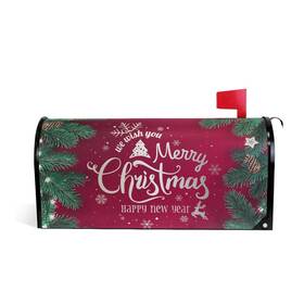 G39083900p257c293s483 Senya Merry Christmas Happy New Year Large Mailbox Cover Post Box Garden Yard De