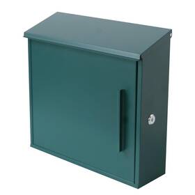 Slpw253gr Serenelife Outdoor Wall Mount Locking Mailbox Apartment Letter Organizer Green