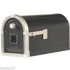 Mb950wbc Seville Black Mb950bsn Silver Postmaster Nickel Mailbox Trim