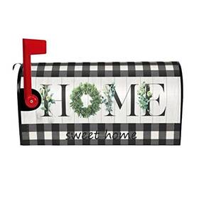 Sp2022122703ml Shaptoy Spring Welcome Mailbox Covers Magnetic Standard Size 21x18 Inch Home Sweet
