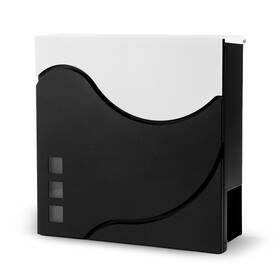Sharp-tec St-hc-2021 Wall Mounted Mailbox 15x15x4inch Large Capacity Modern Metal Galvanized Ste