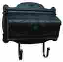 Shf-1001-blk Special Lite Products Company Inc Cast Aluminum Floral Horizontal Mailbox Black 92776204379