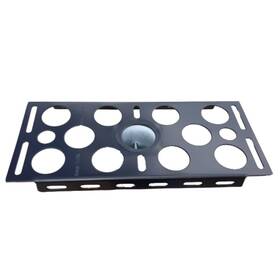 Sm0040 Shur-tite Products 636676999999 14ga Steel Mailbox Bracket For 2-3/8 Inch Round Post