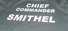 Silver Reflective Letters Gray Iron -