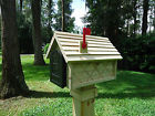 Single Handcrafted Groove Mailbox