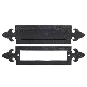 Lp-6055 Skandh Iron Black Antique Powder Coated Outer Size 14.5 Inch X 3 Inner
