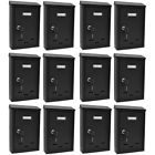 Slmab24 Serenelife Pack Of Wall Mount Locking Mailbox Includes 842893108780