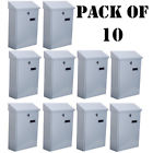 Slmab26 Serenelife Pack Of Wall Mount Locking Mailbox Includes 842893108797
