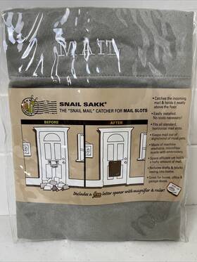 Snail Sakk 313050662693 Mail Catcher For Slots No More On The Floor Reduce Drafts