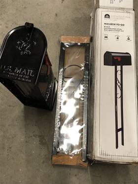 7277452 Solar Group T11kit0b Mailbox-to-go All In One Mailbox