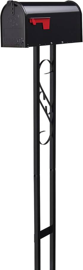 Solar Group Inc. 445030179167 Architectural Mailboxes Mailbox-to-go Weather-resistant Steel Metal Mail Box For