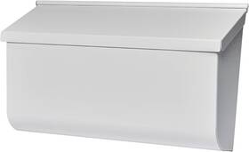 Solar Group Inc. 744110558784 Mailboxes Woodlands Medium Capacity Galvanized Steel Wall Mount Mailbox White