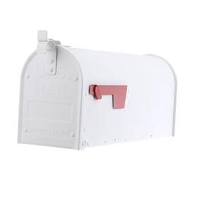 Adm11wam Solar Group Inc. Admiral Aluminum Post Mount Mailbox Compatibility Code Medium Textured White