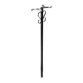 Pbk000am Solar Group Gibraltar Mailboxes 52.1 Inch Powder Coated Black Steel Mailbox Post - Total Qty