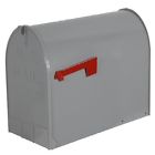St200000 Solar Shipping Steel Free Jumbo Size Gray Group Rural Mailbox
