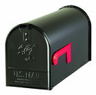 Solar Steel Galvanized Rural Mailbox Standard Size Black Gibraltar New Free Shipping 802194557779
