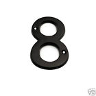 Hn004-019 Solid 4 Brass Numbers Black House Hn4-us19 Address Choice Number Matte