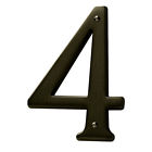 90674 Solid Brass Residential House 4 Number Baldwin
