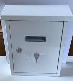 Sound Around Slmab01.5 Serenelife - Indoor/outdoor Wall Mount Locking Mailbox