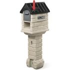 512400 Spaper Stone Hil Security Mailbox Letter Garden Supplies Slot Heavy Duty Home