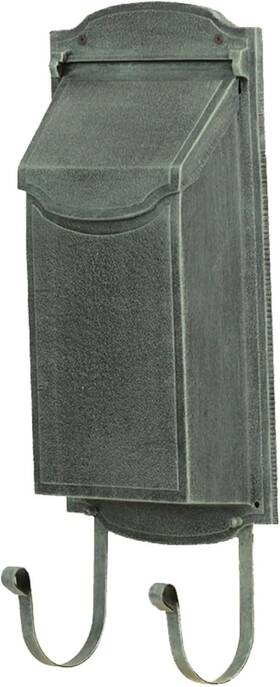Special Lite Products 092776122987 Contemporary Vertical Wall Mount Mailbox - Verde Green Aluminum