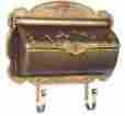 Special Lite Products Company Inc Horizontal Mailbox Bronze Residential Hummingbird Decorative Postal Mail Box New 092776117006