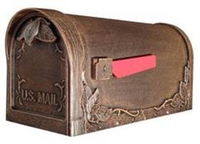 Sl-scf-1003a Special Lite Products Floral Curbside Mailbox Dimensions 10 Inch H X 20 D 8 3/4 W