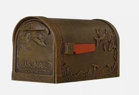 Spe-scb-1005-cp Special Lite Products Hummingbird Curbside Mailbox - Copper Cast Aluminum