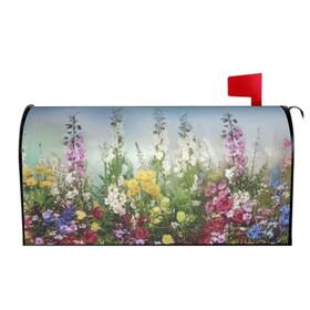 Mc99 Sphragiyn Spring Summer Floral Mailbox Cover Magnetic Large Oversized Wildflowers Mailb