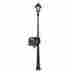 Spk-606-blk Ashland Mailbox Post Light Combination Kit-black 092776510463