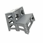 Ss2 Range Kleen Double Step Gray Folding Stool Inches 070775188456