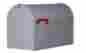 St200000 St20 Solar Group Jumbo Size Steel Rural Mailbox Gray 046462100223