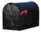 St20b000 Solar Group Inc Jumbo Black Steel Rural Mailbox Free Shipping 046462100216