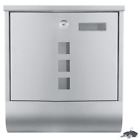 Stainlessmailbox-f Fasmov Wall Mount Stainless