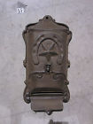 X11x2.5 Star 6 Vintage Mailbox Iron Shoe Porch Horse "x11x2.5 Antique Slot Cast Lockable